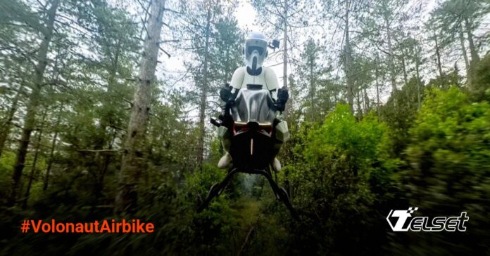 Volonaut Airbike - motor terbang jet-powered dengan desain futuristik