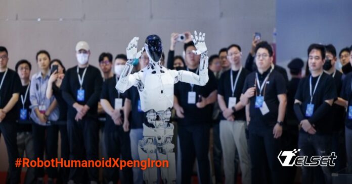 Robot Humanoid Iron Xpeng di Shanghai Auto Show 2025