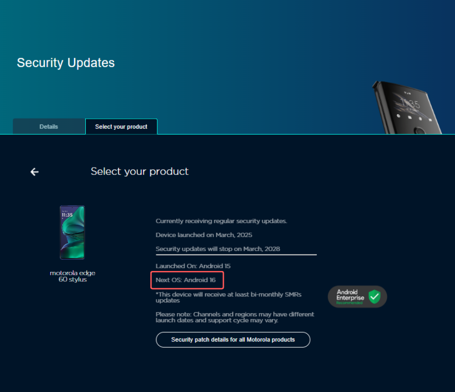 Content image for article: Motorola Konfirmasi Daftar Perangkat yang Akan Dapatkan Update Android 16