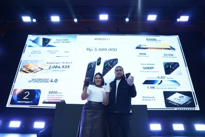 POCO F7 Resmi Dirilis: Desain Futuristik dan Performa Ekstrem dengan Harga Terjangkau