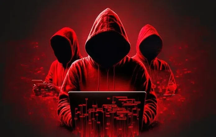 Ilustrasi hackers melakukan serangan siber di Indonesia