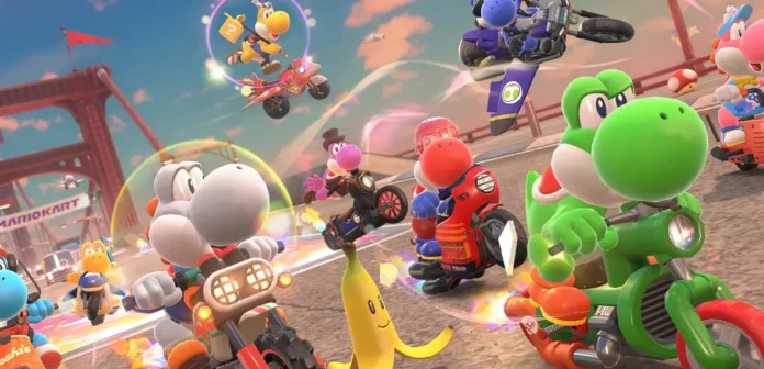 Mario Kart World gameplay di Nintendo Switch 2