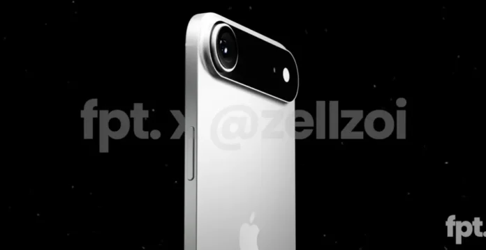 Render konsep iPhone 17 Air dengan desain ultra tipis