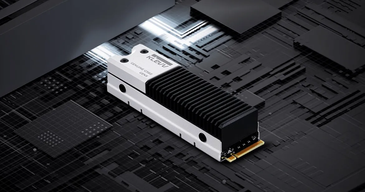 KLEVV Launches GENUINE G560 Gen5 High-End SSD & CRAS C715 Gen3 Budget SSD, Up To 14 GB/s With Heatsink 1
