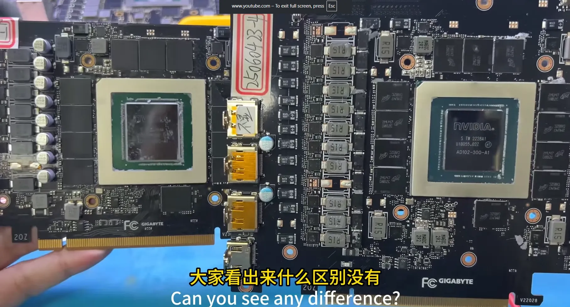 Fake vs Real RTX 4090