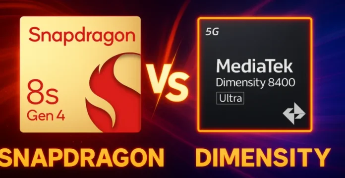 Perbandingan performa Snapdragon 8s Gen 4 dan Dimensity 8400 Ultra