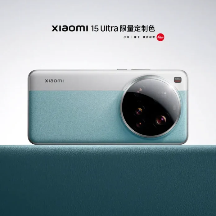 Xiaomi 15 Ultra dalam warna ungu dengan grip kamera baru