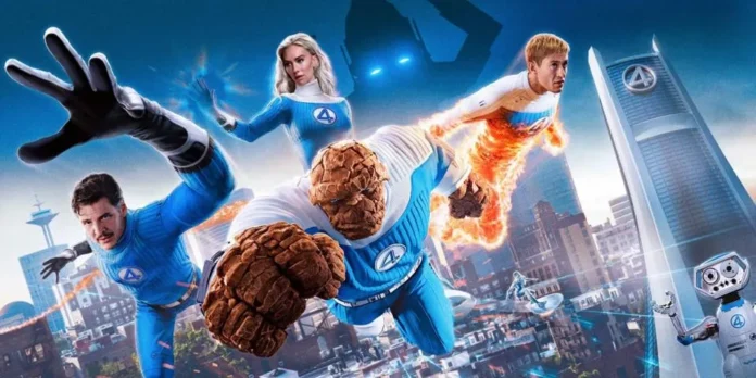 ilustrasi Fantastic Four adegan pasca-kredit