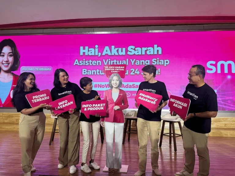 Smartfren Luncurkan Sarah, Asisten Virtual AI untuk Layanan Pelanggan 24/7