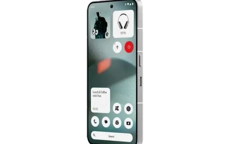 Nothing Phone (3) dengan Glyph Matrix aktif