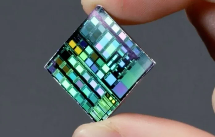 Ilustrasi chip semikonduktor buatan TSMC