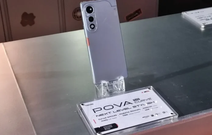 Tecno Pova Curve 5G resmi dirilis di Indonesia dengan layar lengkung pertama seri Pova