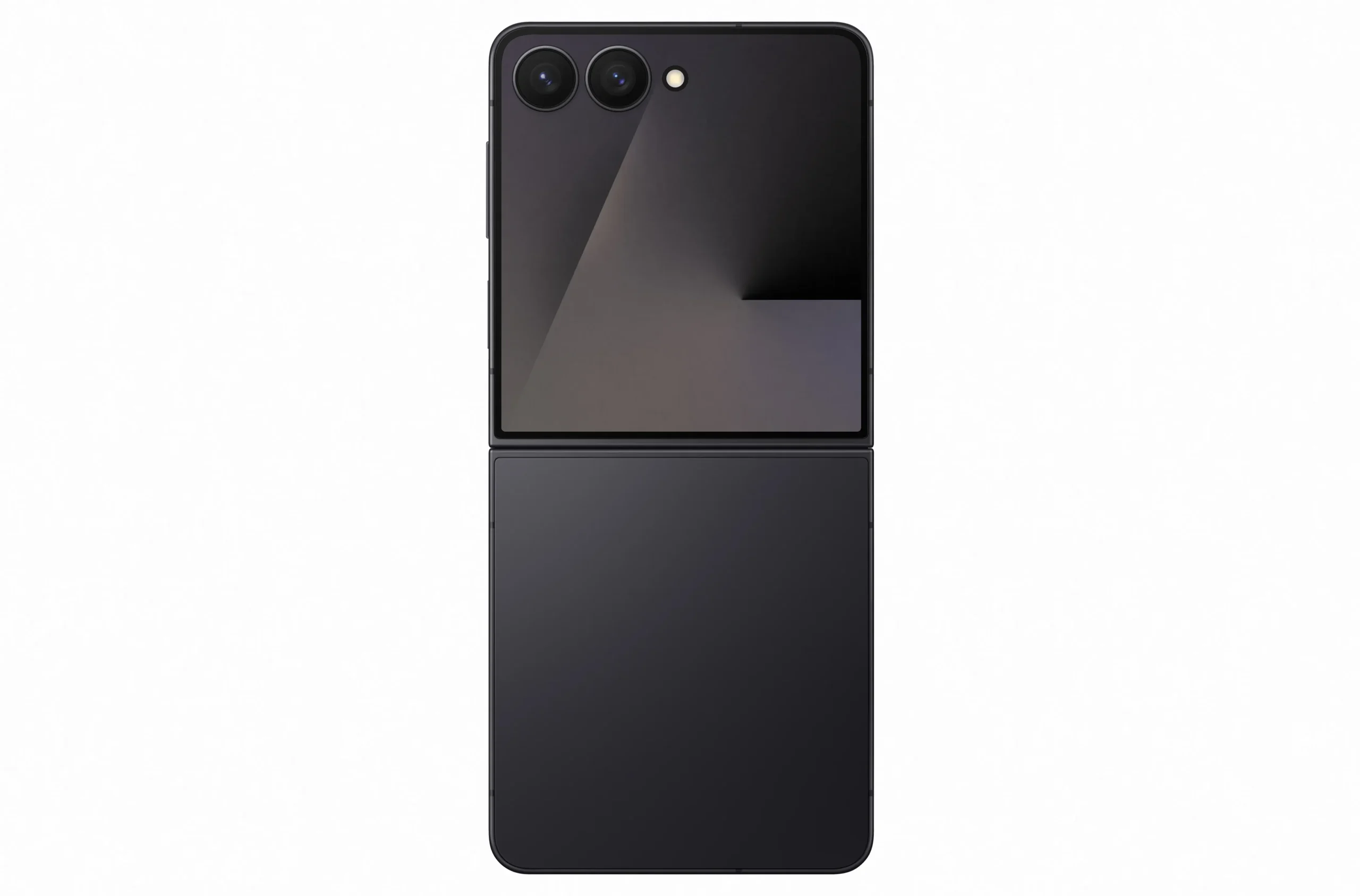 The Z Flip 7 in Jetblack. | Image Credit - Samsung - Galaxy Z Flip 7 colors: all the official hues