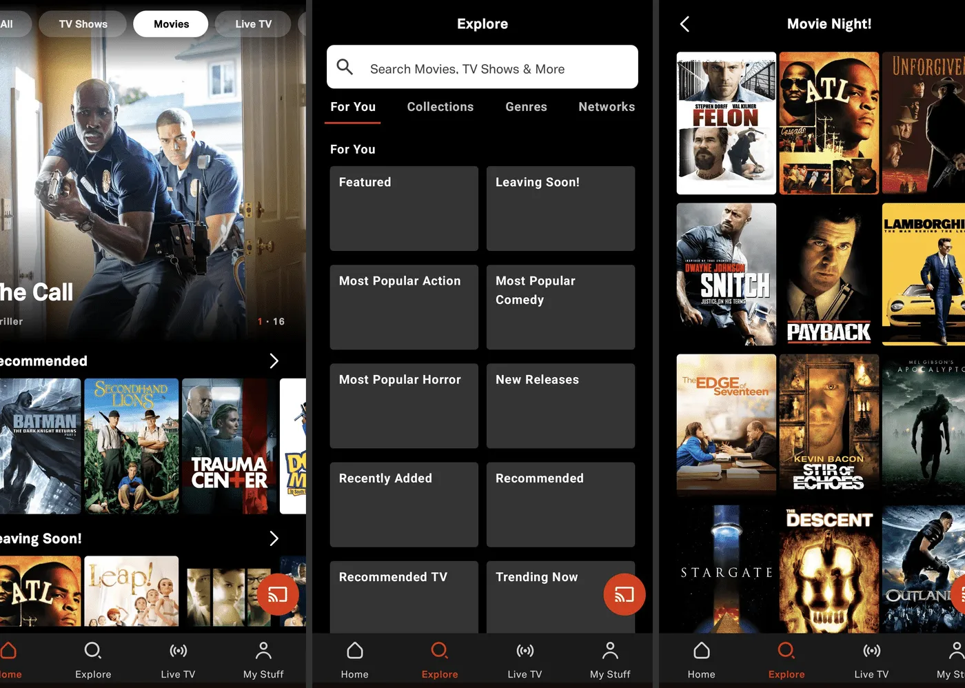 Tubi free movie app for Android