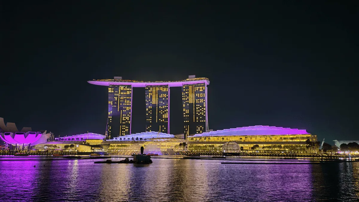 Hasil Foto Honor 400 di Marina Bay Sands