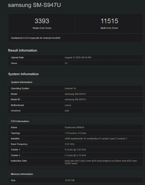 Content image for article: Bocoran Snapdragon 8 Elite 2 di Galaxy S26 Edge: Performa Lebih Kencang