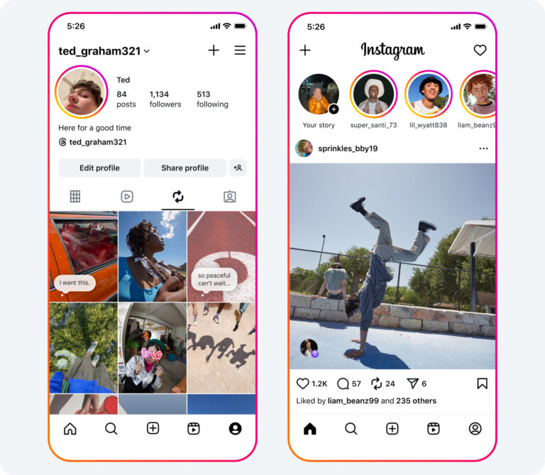 Fitur Baru Instagram: Repost, Peta, dan Tab Teman untuk Koneksi Lebih Baik