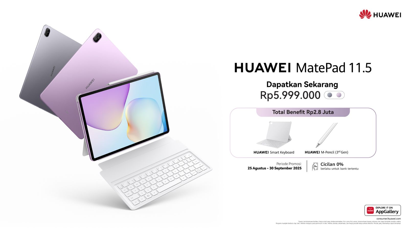 HUAWEI MatePad 11.5” (2025): Tablet Entry-Level dengan Performa Laptop