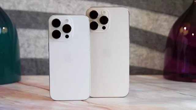 Perbandingan desain iPhone 17 Air dan iPhone 17 Pro