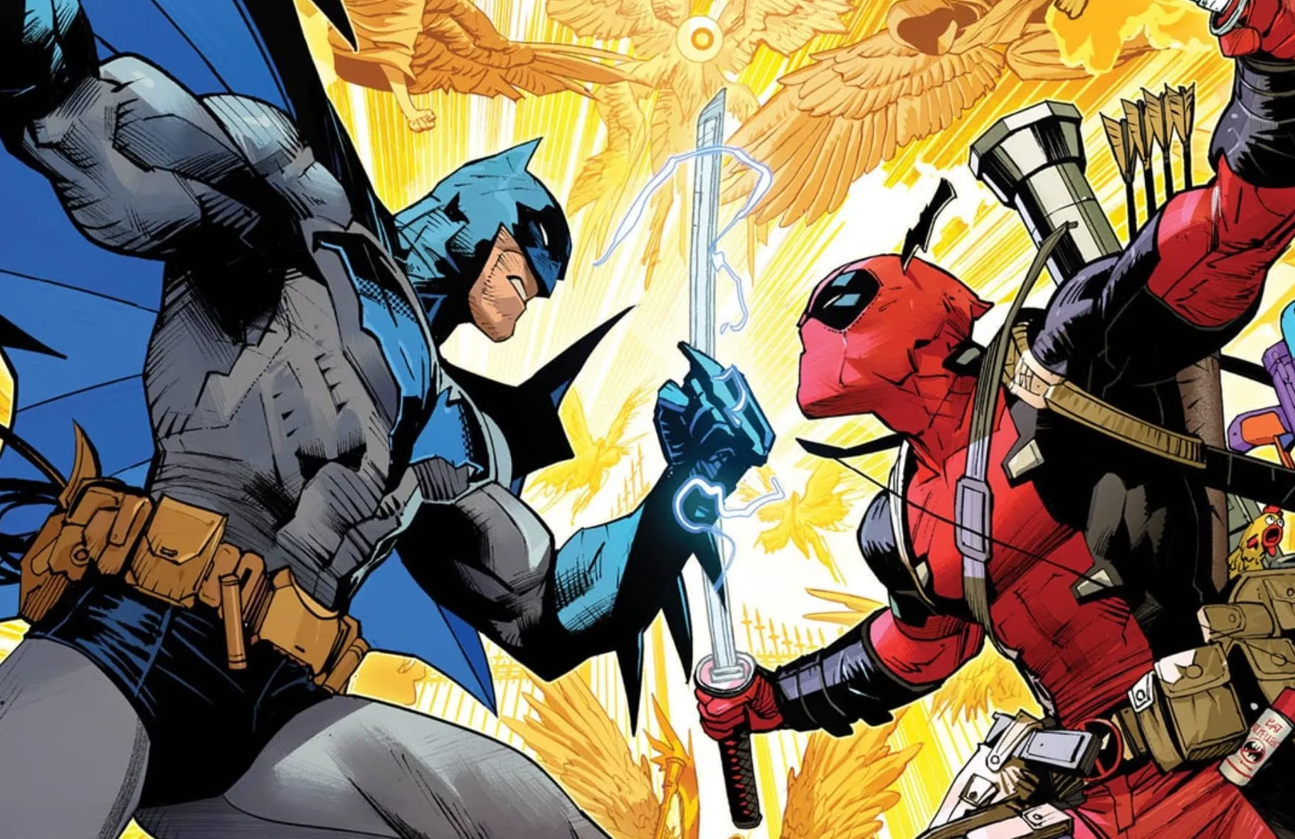 DC dan Marvel Hadirkan Crossover Batman/Deadpool dengan Tim Kreatif Top