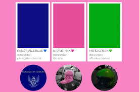 Content image for article: Makna Mendalam Warna Pink dan Hijau yang Viral di Medsos