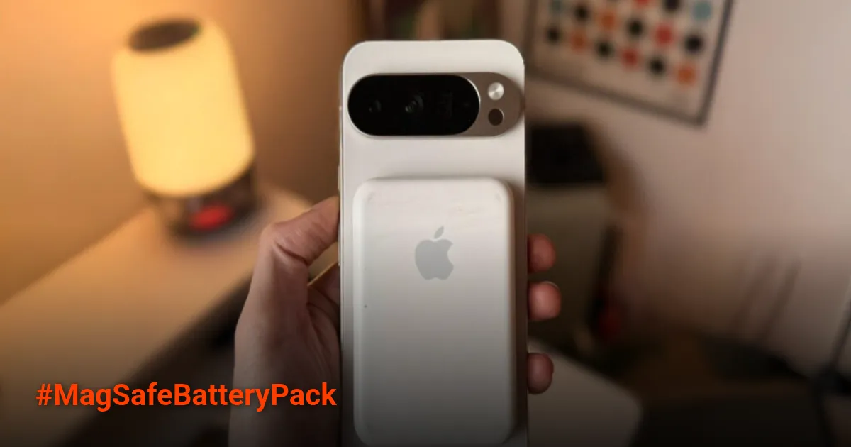 Apple MagSafe Battery Pack Hidup Lagi di Pixel 10 Pro XL