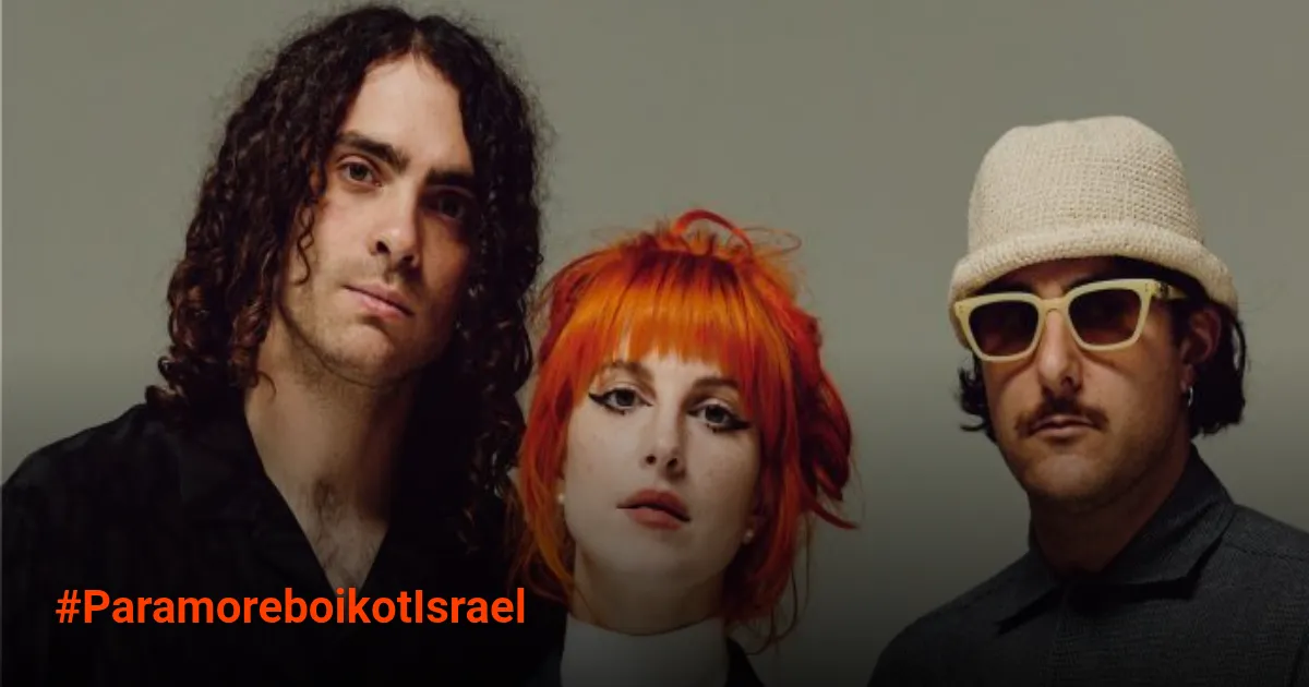 Tarik Lagu di Spotify, Paramore dan Hayley Williams Bergabung dalam Boikot Musik Israel