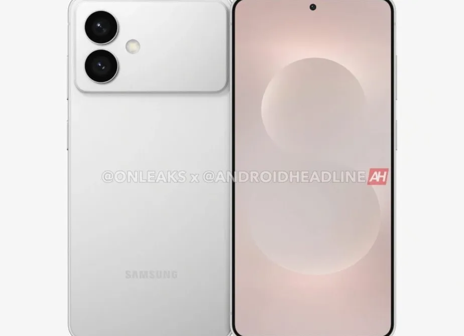 Bocoran render Samsung Galaxy S26 Edge dengan desain kamera horizontal