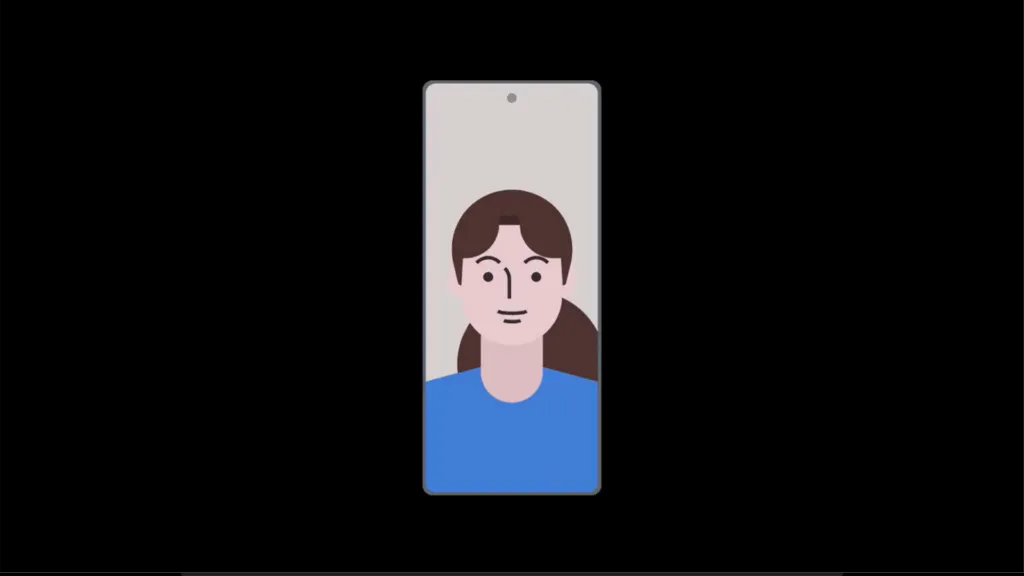 Animasi One UI menunjukkan mekanisme lipat Samsung Galaxy Tri-Fold