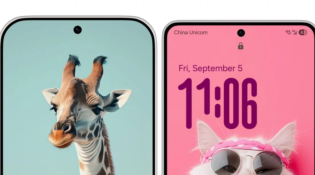 Samsung Galaxy S26 Pro, S26 Edge, and Xiaomi 16 Pro's bezels compared