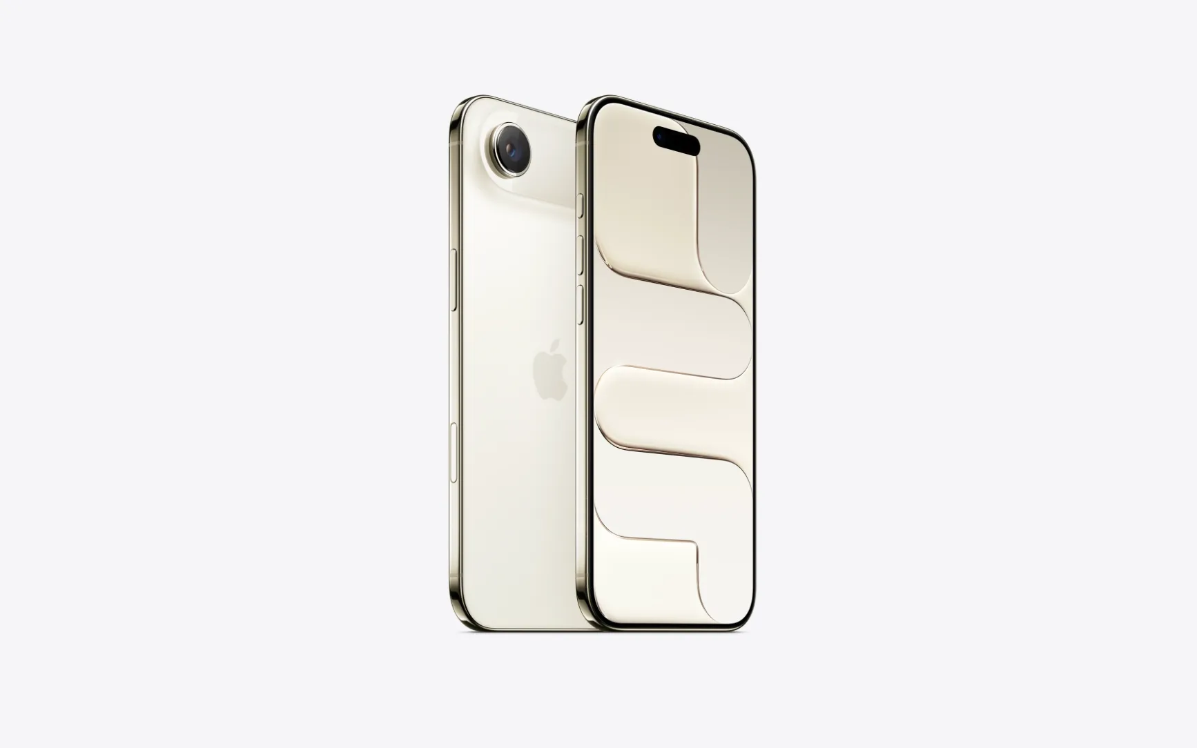 iPhone Air in Light Gold. | Image Credit - Apple