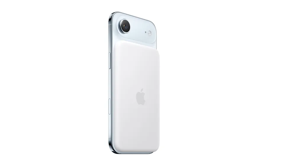 The Air MagSafe Battery gives you more juice, but adds bulk and weight.