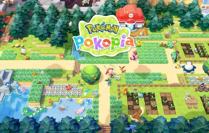 Ilustrasi game Pokemon Pokopia yang akan rilis di Nintendo Switch 2 tahun 2026