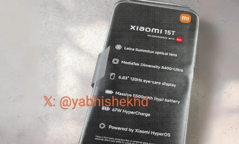 Bocoran Resmi Xiaomi 15T: Chipset Dimensity 8400-Ultra dan Layar Lebar