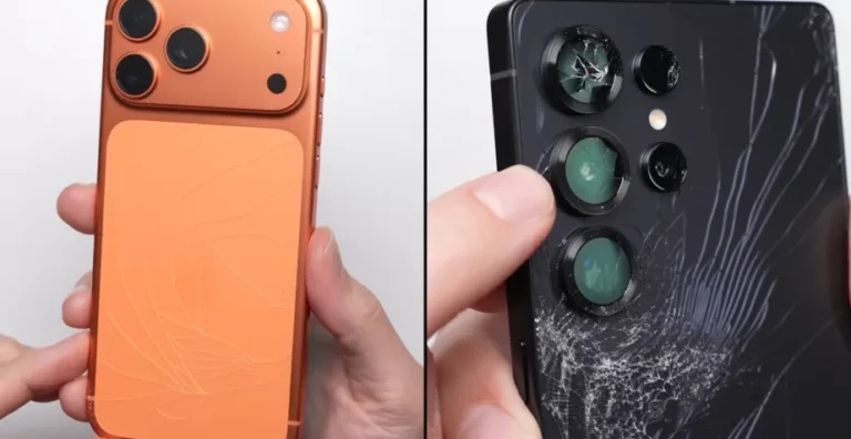 Uji Jatuh iPhone 17 Pro Max vs Galaxy S25 Ultra: Aluminium vs Titanium