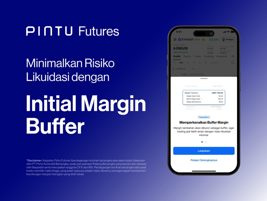 Content image for article: Fitur Baru Pintu Futures: Adjustable Leverage & Margin Buffer