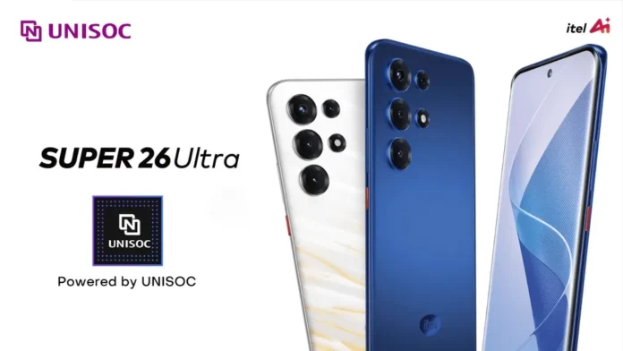 itel SUPER 26 ULTRA Pakai UNISOC T7300 dan Garansi 6 Tahun