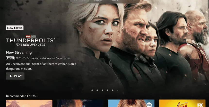 Disney+ redesign