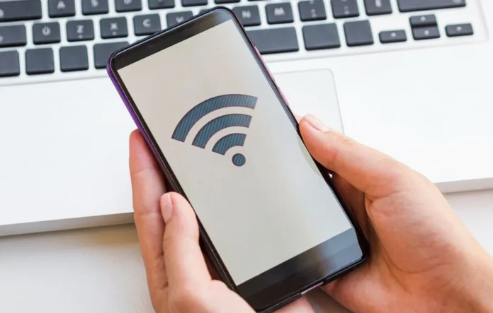 Ilustrasi cara membatasi pengguna WiFi melalui pengaturan router untuk koneksi internet yang stabil