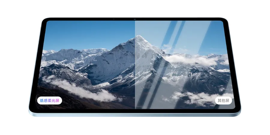 Vivo Pad 5e dalam berbagai angle menampilkan desain keseluruhan