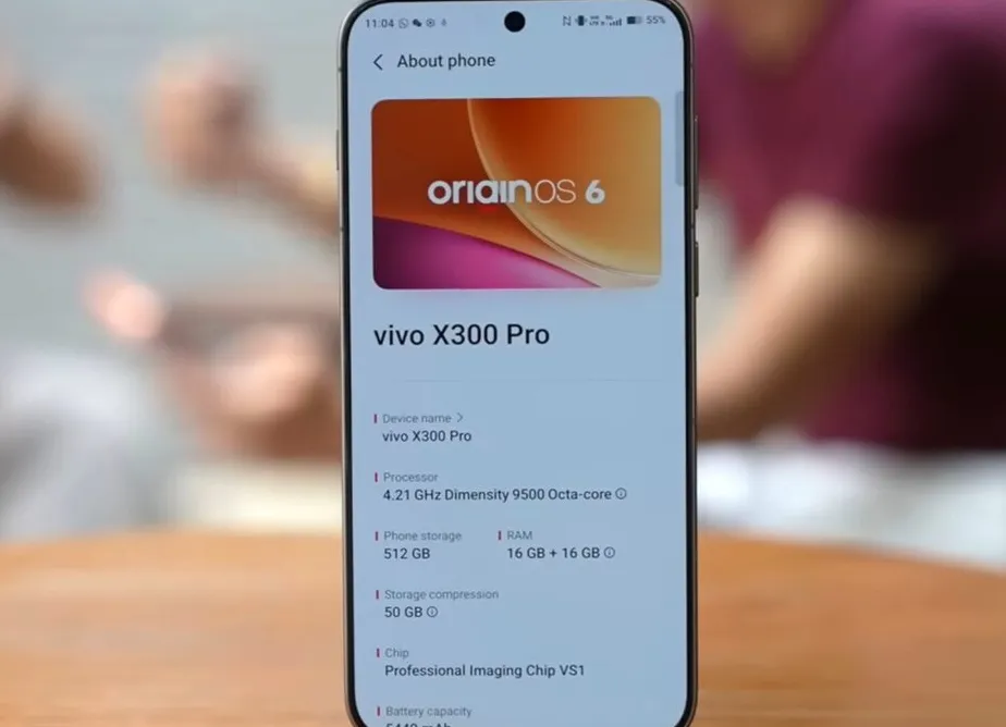 Hands-on Vivo X300 Pro global version showing camera module and design