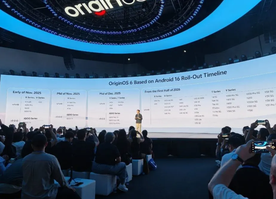 OriginOS 6 rollout schedule