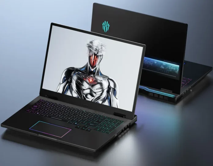 RED MAGIC 16 PRO Gaming Laptop dengan desain premium dan lighting RGB