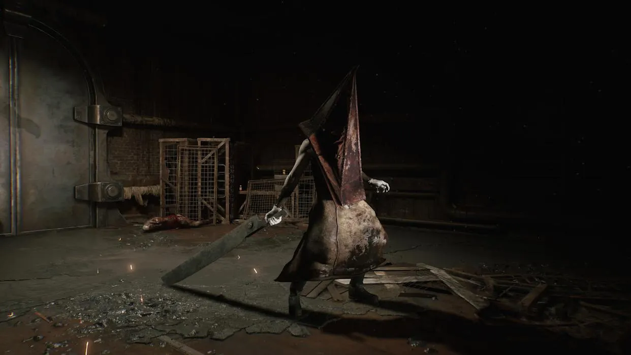Pyramid Head karakter ikonik dari Silent Hill 2 remake