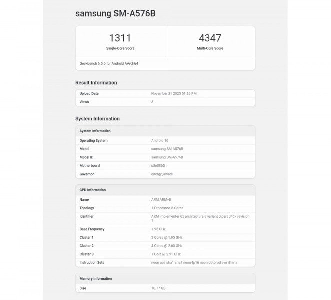 Content image for article: Bocoran Galaxy A57 Ungkap Strategi Baru Chipset Samsung
