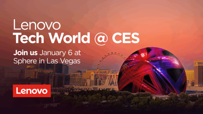 Lenovo Gelar Tech World Terbesar di Sphere CES 2026 dengan AI Revolusioner