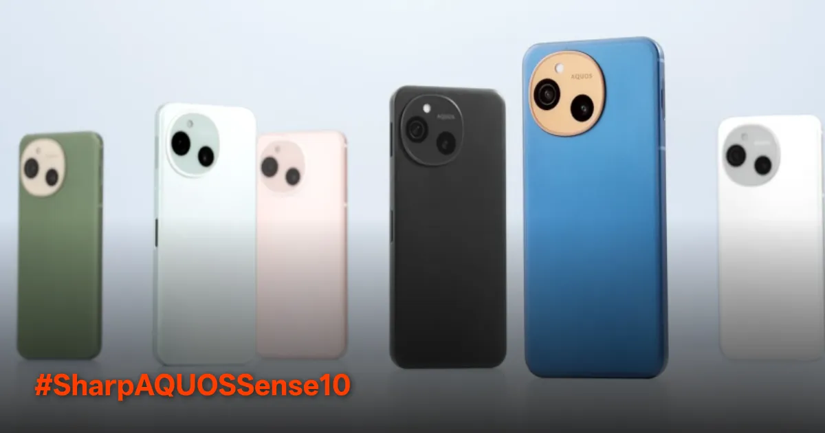 Sharp Aquos Sense 10 Resmi Rilis, Bawa Baterai 2 Hari & Performa Unggul