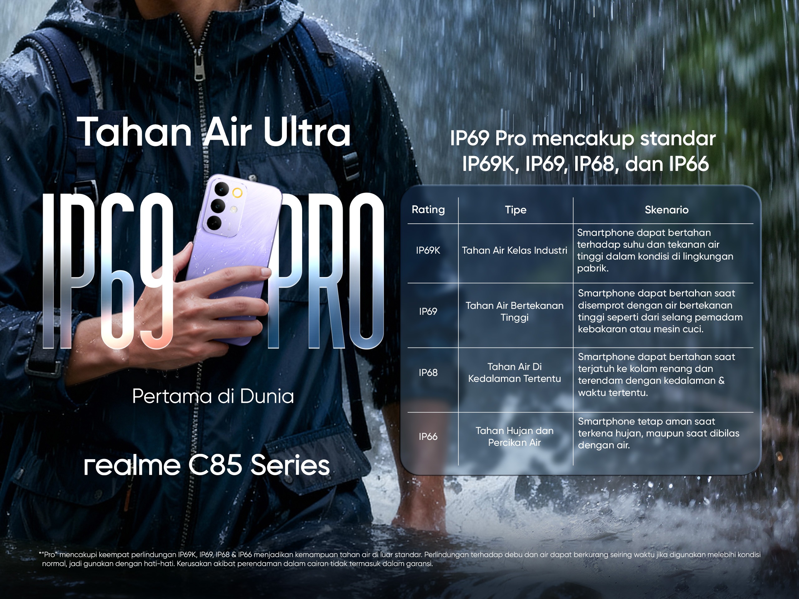 realme C85 Series Resmi Rilis 26 November, Bawa IP69 Pro Pertama di Dunia
