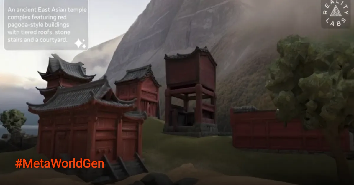 Meta WorldGen: AI Ciptakan Dunia 3D dari Satu Kalimat