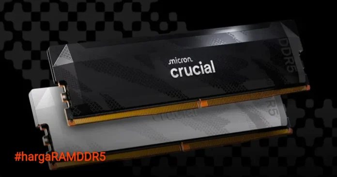 Harga RAM DDR5 Melonjak Drastis, Lebih Mahal dari PlayStation 5